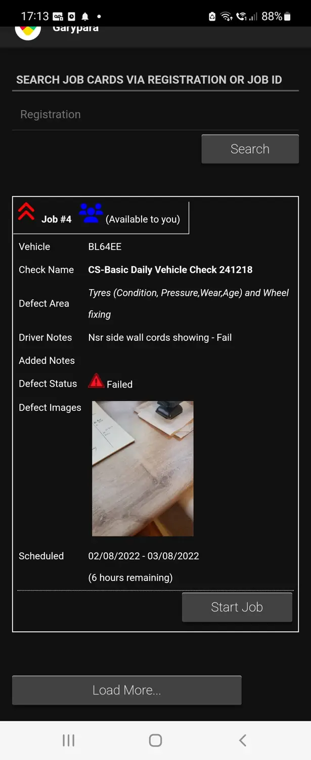Managing vehicle